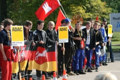 angetreten