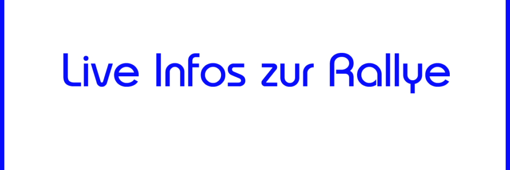 Stormarn Rallye Wochenende Info